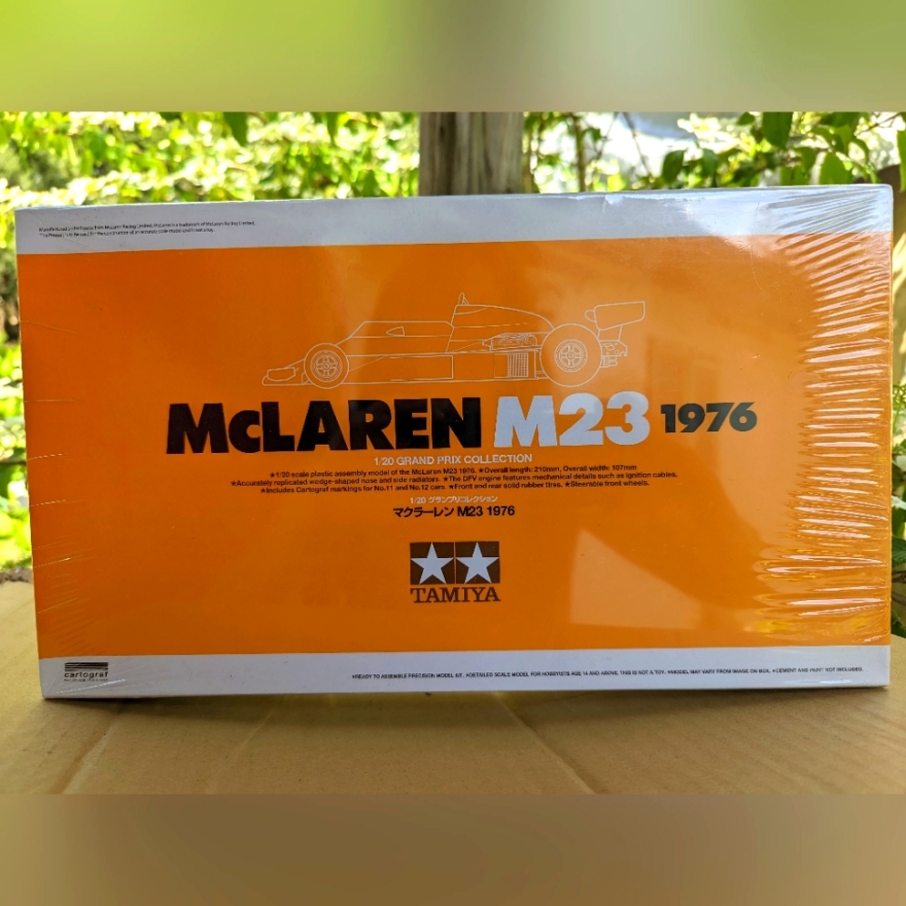 Tamiya McLaren M23 1976 1:20 grand prix collection model kit